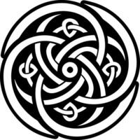 Friendship spiral icon in filled style vector