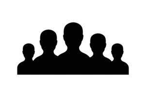 Group of People Illustration for Marketing Campaigns, group of people icon, group of users icon, team members icon, user profile vector