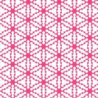 Pink and White Geometric Pattern vector