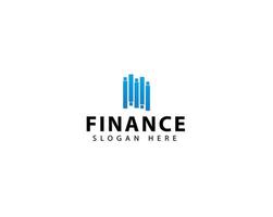 Accounting and Financial logo, Financial Advisers Design Template Icon, Finance Template Simple vector