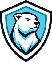 Polar Bear Mascot Logo vector