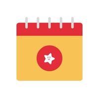 Kawaii happy face star icon flat design vector