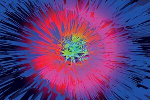 abstract background with colorful circles, Vibrant Cosmic Burst, a red blue black colour abstract image of a flower, abstract background with colourful rays, Colourful Abstract Explosion, a colourful vector