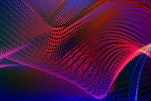 Abstract Data Wave Background with red blue black neon colour, abstract background with red, blue and purple lines, ,abstract background illustration vector