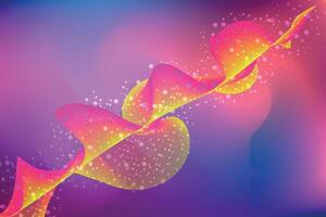 abstract floral background, abstract background with butterflies, abstract background with colourful waves and stars, Cosmic Wave Abstract art background design with flower, vector