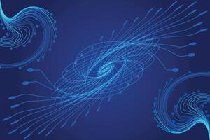 abstract fractal wave background, abstract background with blue lines and swirls, Abstract Blue Energy Flow, Abstract Blue Flower Design, vector