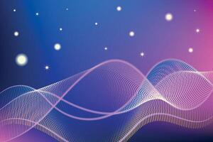 abstract blue background with wave lines dot texture star blue pink yellow colour, abstract background with waves and stars, vector