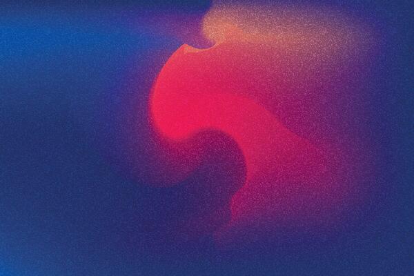 a red and blue abstract painting wallpaper design wit grain texture, abstract background with colorful circles and wave line, Abstract Swirl Background,
