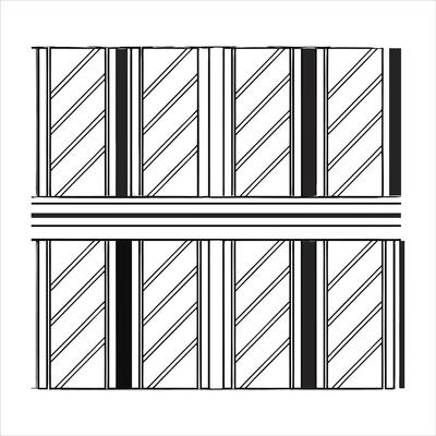 geometric ornament decorative silhouette