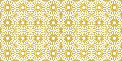 a gold pattern and white background design vector