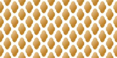 a pattern of brown and white geometric shapes vector