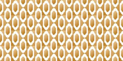 seamless pattern of brown and white geometric shapes vector