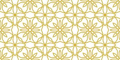 a seamless pattern with gold and white lines vector
