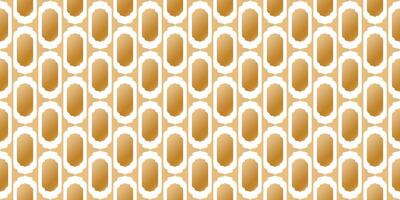 a pattern of yellow and white geometric shapes vector