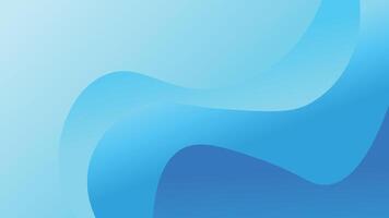 Dark blue paper waves abstract banner design. Elegant wavy background vector