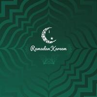 Arabic Ornamental Patterned Background of Islamic, Design Greeting Card for Ramadan Kareem vector