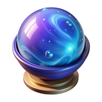 dramatic modern Cosmic Sphere 3D Render original png