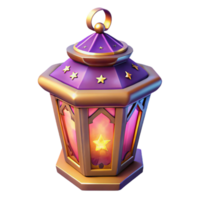 impressive classic 3D Render of Illuminated Lantern exclusive png