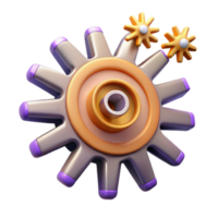 Interlocking Gears Mechanism, System, Engineering, Design, Technology, Innovation, 3D Render, Cogs, Machine png