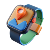 Smartwatch Navigation App Location Based Features png