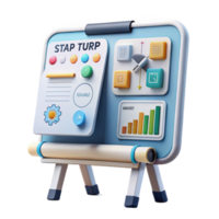 Project Management Dashboard Visualizing Tasks, Progress, and Goals png