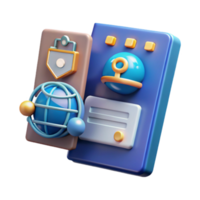 Global Online Security System Data Protection and Access Control png