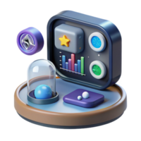 Interactive Data Visualization Dashboard Performance Metrics, Progress Tracking, and Analytics png