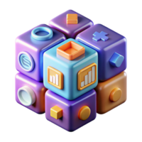Data Cube Visualizing Information Through 3D Graphics png