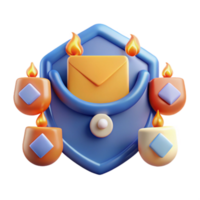 Secure Message Delivery Urgent Email Notification png