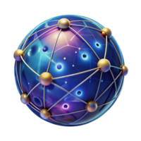 Global Network Connectivity A Visual Representation png