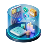 Data Visualization Interactive Dashboard Mobile App Integration png
