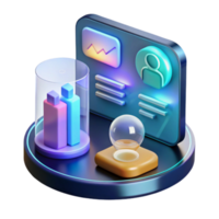 Data Visualization Interactive 3D Charts Profile png