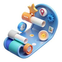 Streamlined Workflow Time Management, Location Tracking, and Project Organization png