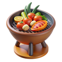 Grilling Vegetables A Summer Cookbook png
