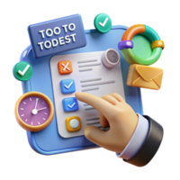 Checklist App Task Management Time Optimization png