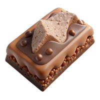Decadent Chocolate Caramel Cookie Bar Layers of Sweetness png