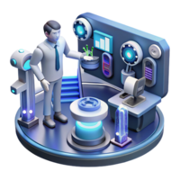 Future Workplace Smart Automation Tech Integration png