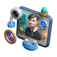 Smart Home Security System User Interface Design png