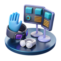 Interactive Control System 3D Interface Gesture Recognition png
