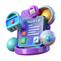 Secure Digital List Management Intuitive UI, Data Encryption, and Safe Storage png