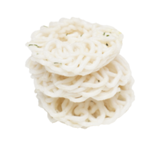 Heap of Indonesian Deep Fried Cracker or Kerupuk on Transparent Background png
