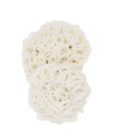 Top View of Two Indonesian Deep Fried Cracker on Transparent Bakground png