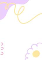 Colorful Frame Layout Graphic Design vector