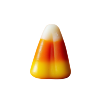 A single piece of candy in the shape of a triangular cone. png