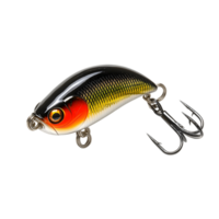 Lifelike crankbait with enhanced features for attracting fish png