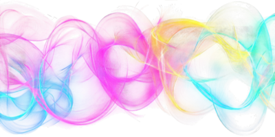 Pastel rainbow swirls create a beautiful abstract wave background perfect for websites or designs. Use this vibrant image to enhance your projects. png