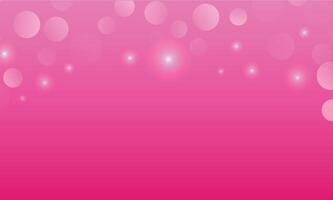 Abstract bokeh lights effect with pink red background, bokeh texture, bokeh background, illustration for graphic design illustration. vector