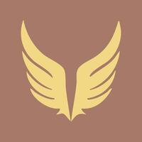 Feather Silhouette Delicate and Refined Design vector