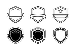 Ornamental Badges Vectors Set for Logos