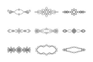 Classic Victorian Flourish Vectors for Branding